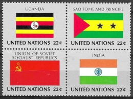 UNITED NATIONS # NEW YORK FROM 1985 STAMPWORLD 476-79** - Neufs