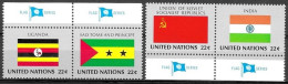 UNITED NATIONS # NEW YORK FROM 1985 STAMPWORLD 476-79** - Neufs