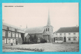 * Grez Doiceau - Graven (Brabant Wallon) * (Impr. L. Michaux) La Grand'Place, église, Unique, Old, Rare, TOP, Bon Marché - Graven