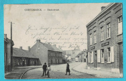 * Kortemark - Cortemarck (West Vlaanderen) * (Feldpost) Statiestraat, Rue De La Gare, Animée, Unique, TOP - Kortemark