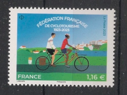 FRANCE - 2023 - N°YT. 5704 - Cyclotourisme - Neuf Luxe ** / MNH / Postfrisch - Wielrennen