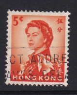 Hong Kong: 1966/72   QE II      SG222       5c   [Wmk Sideways]   Used  - Usados