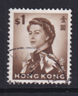 Hong Kong: 1966/72   QE II      SG231       $1   [Wmk Sideways]   Used - Gebraucht