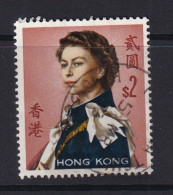 Hong Kong: 1966/72   QE II      SG233w       $2   [Wmk Sideways][Wmk Crown To Right Of CA]   Used  - Gebraucht