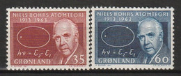 GROENLAND - N°53/4 ** (1963) - Nuovi