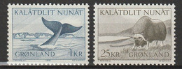 GROENLAND - N°62/3 ** (1969) Faune - Unused Stamps