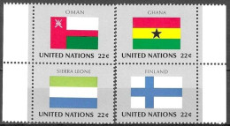 UNITED NATIONS # NEW YORK FROM 1985 STAMPWORLD 484-87** - Neufs