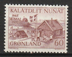 GROENLAND - N°64 ** (1970) - Ongebruikt