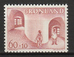 GROENLAND - N°60 ** (1968) - Unused Stamps