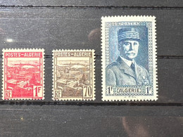 1941. Lot  3 Timbres Algérie.  MNH - Otros & Sin Clasificación