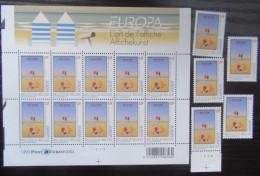 3179 'Europa: Affichekunst' - Postfris ** - Face Value: 8,85 Euro - Unused Stamps