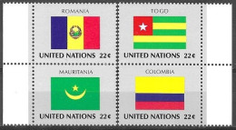 UNITED NATIONS # NEW YORK FROM 1986 STAMPWORLD 499-502** - Neufs