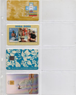 LOT 4 TELECARTES POLYNESIE FRANCAISE - Polinesia Francese