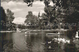 41955287 Pirmasens Eisweiher Enten Kajak Gaststaette Pirmasens - Pirmasens