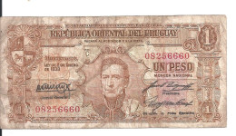 URUGUAY 1 PESO 1939 VG+ P 35 B - Uruguay