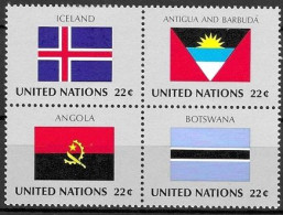 UNITED NATIONS # NEW YORK FROM 1986 STAMPWORLD 511-14** - Neufs