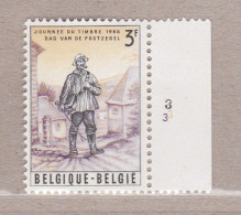 1966 Nr 1367** Plaatnummer:3.DAG VAN DE POSTZEGEL. - 1961-1970