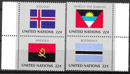 UNITED NATIONS # NEW YORK FROM 1986 STAMPWORLD 511-14** - Unused Stamps