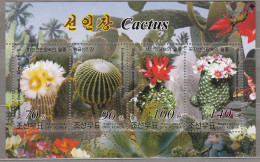 KOREA NORTH 2004 MNH(**) Cactus Mi Bl 581 #34145 - Sukkulenten