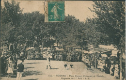 17 FOURAS - Place Carnot N Concours De Diabolo Gagnante Du 1 Er Prix - TOP RARE - Fouras-les-Bains