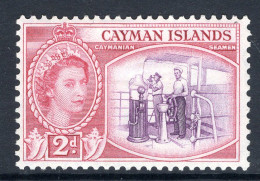 Cayman Islands 1953-62 QEII Pictorials - 2d Cayman Seaman HM (SG 152) - Cayman Islands