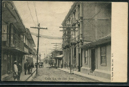 Costa Rica Calle 2 A De San José 1905 - Costa Rica
