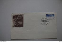 FDC  1 FEVRIER 1989 INUIT KAYAK - 1981-1990