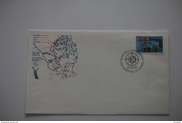 FDC  FORT CHIPEWYAN  EXPEDITION FRANKLIN 22 MARS 1989 - 1981-1990