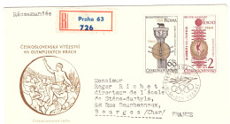 LETTRE 16 AVRIL 1965 JO ROME ET TOKYO - Briefe U. Dokumente