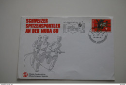 26 AVRIL 1980 SPITZENSPORTLER - Storia Postale