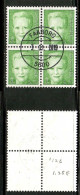 DENMARK   Scott # 1126 USED BLOCK Of 4 (CONDITION PER SCAN) (Stamp Scan # 1024-10) - Oblitérés