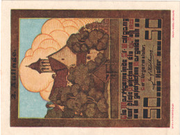 Autriche, St Wolfgang, 50 Heller, Paysage, 1920, 1920-08-15, SPL, Mehl:FS 947a - Oesterreich