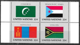 UNITED NATIONS # NEW YORK FROM 1987 STAMPWORLD 524-27** - Nuevos