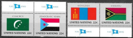 UNITED NATIONS # NEW YORK FROM 1987 STAMPWORLD 524-27** - Neufs