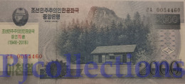 KOREA 2000 WON 2018 PICK CS22 UNC - Corée Du Nord