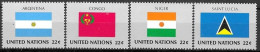 UNITED NATIONS # NEW YORK FROM 1987 STAMPWORLD 532-35** - Ungebraucht