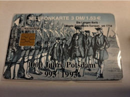 DUITSLAND/ GERMANY  CHIPCARD /1000 JAHRE POTSDAM/     / 500 EX   / 3 DM  CARD /    / MINT   CARD     **16116** - S-Series : Taquillas Con Publicidad De Terceros