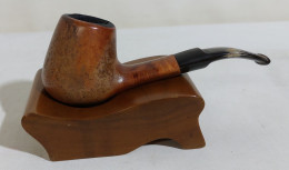 74117 Pipa - BREBBIA - Golden Brebbia Natural - Pipa Fumata - Heather Pipes