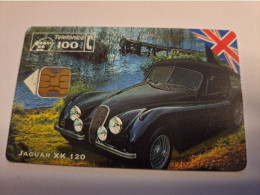 SPAIN/ ESPANA /1000 UNITS / JAGUAR XK 120/ CAR/AUTO/  / /    /TIRADA 4000 EX   /  MINT    CHIP CARD  **16120** - Basic Issues