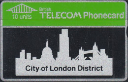 UK British Telecom Phonecard - L&G Bti 0004 - 10 Units - City Of London District - 123A - Mint - BT Interne