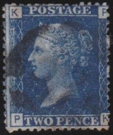 Great Britain        .   Y&T    .   15  (2 Scans)   .  1854-58    .    O   .     Cancelled - Usados
