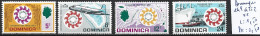 DOMINIQUE 249 à 252 ** Côte 1.50 € - Dominica (...-1978)