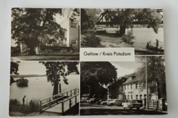 Geltow, Kreis Potsdam, Gaststätte Grüner Baum, DDR Autos U.a., 1983 - Potsdam