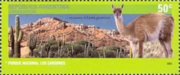 ARGENTINA - AÑO 2003 - Parques Nacionales, Parque Nacional Los Cardones, Guanaco - MNH - Neufs