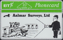 UK Phonecard - L&G - BTP072 - 10 Units - Aalmar Surveys Ltd (4) - Comic: Albatross - 262H - Mint - BT Advertising Issues