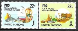 UNITED NATIONS # NEW YORK FROM 1988 STAMPWORLD 544-45** - Ongebruikt