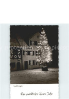 41834527 Feuchtwangen Neuhjahrskarte Weihnachtsbaum Bei Nacht Feuchtwangen - Feuchtwangen