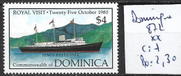 DOMINIQUE 872 ** Côte 7 € - Dominique (1978-...)