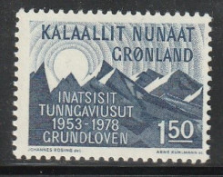 GROENLAND - N°97 ** (1978) - Ongebruikt