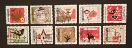 Nederland/Netherlands - Nrs. 2887 T/m 2896 (gestempeld/used) Kerstzegels 2011 - Usati